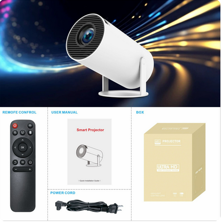 HY300 Pro Mini 4K Projector