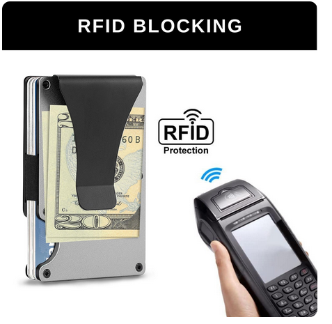 Minimalist Carbon Fiber Wallet for Men