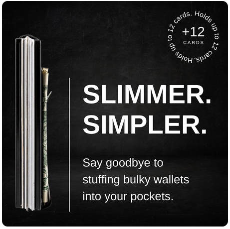 Minimalist Carbon Fiber Wallet for Men