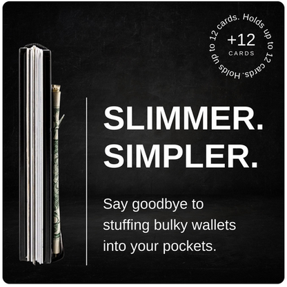 Minimalist Carbon Fiber Wallet for Men