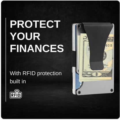 Minimalist Carbon Fiber Wallet for Men