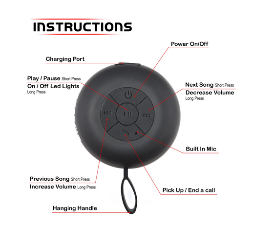 Waterproof Bluetooth Speaker