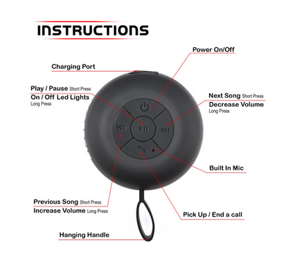 Waterproof Bluetooth Speaker