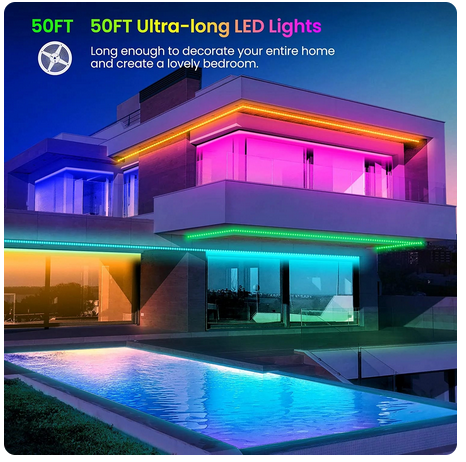 50FT Smart LED Light Strip