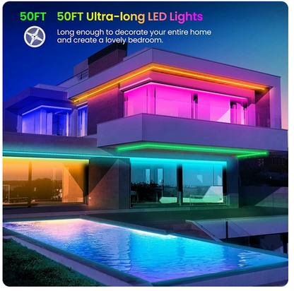 50FT Smart LED Light Strip