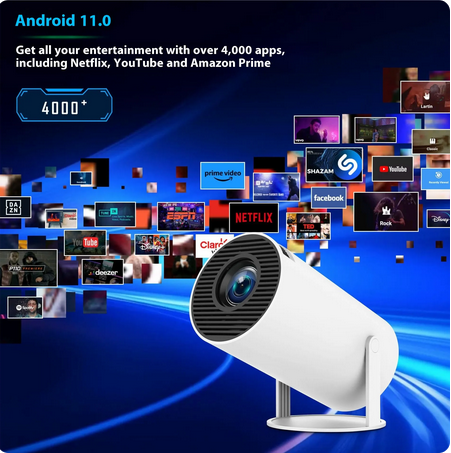HY300 Pro Mini 4K Projector