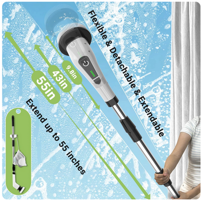 Cordless Electric Spin Scrubber