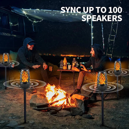 LED Flame Bluetooth Speaker