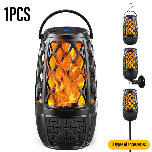 LED Flame Bluetooth Speaker