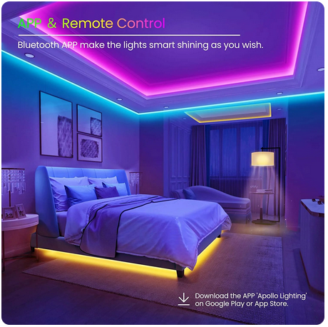 50FT Smart LED Light Strip