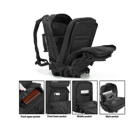 Heavy-Duty Military Tactical Backpack