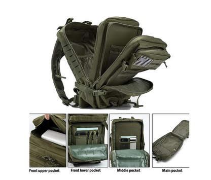 Heavy-Duty Military Tactical Backpack