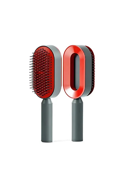 Self-Cleaning 3D Hair Brush