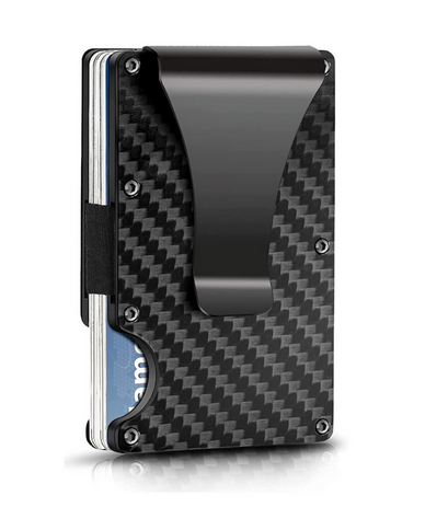Minimalist Carbon Fiber Wallet for Men